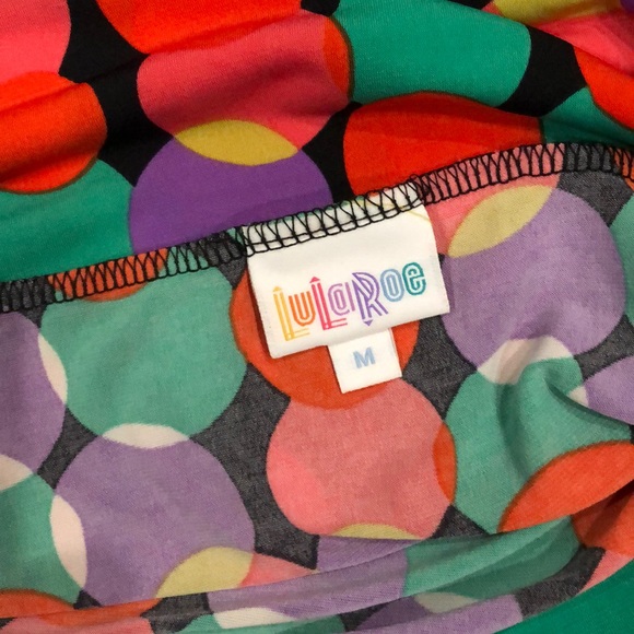 LuLaRoe Azure dot skirt size medium - Picture 3 of 4